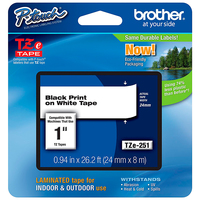 Кассета с наклейками Brother TZE251, ...