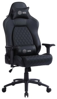 Кресло игровое Cactus CS-CHR-130, чер...