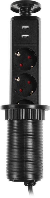 Сетевой фильтр PREMIER 3R USB, 3-розе...