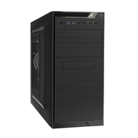 Корпус ExeGate QA-412U-UNS400, mATX, ...