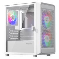Корпус XASTRA A303M 3FRGB WH, mATX, M...
