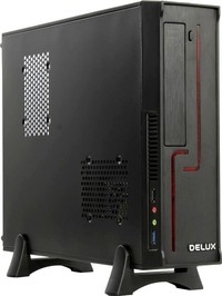 Корпус Delux H-308, mATX, Mini-Tower,...