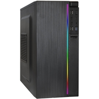 Корпус ExeGate mEVO-9302-RGB, mATX, M...