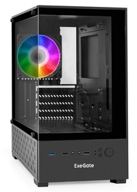 Корпус ExeGate i3 SEA, mATX, Mini-Tow...