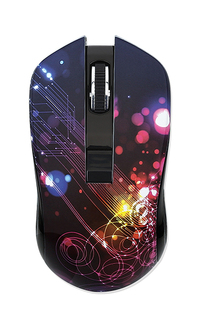 Мышь беспроводная Qumo Fractal M25, 1...