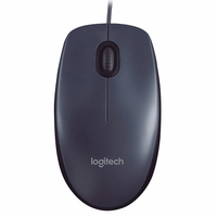 Мышь проводная Logitech M90, 1000dpi,...