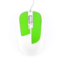 Мышь проводная Gembird MOP-410-GRN, 1...