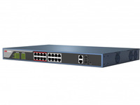 Коммутатор Hikvision DS-3E0318P-E(B),...