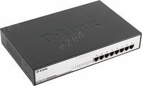 Коммутатор D-link DGS-1008MP, кол-во ...