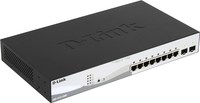 Коммутатор D-Link DGS-1210-10MP, упра...