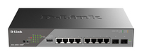 Коммутатор D-Link DSS-200G-10MP, упра...