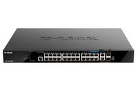 Коммутатор D-link DGS-1520-28MP, упра...