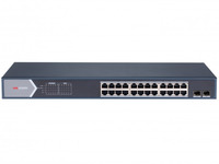 Коммутатор Hikvision DS-3E1526P-SI, у...