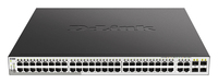 Коммутатор D-Link DGS-1210-52MP, упра...