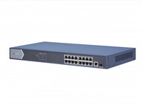 Коммутатор Hikvision DS-3E0518P-E, ко...