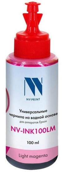 Чернила NV-Print, 100 мл, светло-пурп...