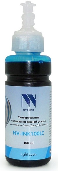 Чернила NV-Print, 100 мл, светло-голу...