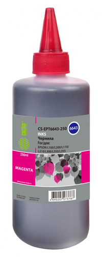 Чернила Cactus CS-EPT6643-250, 250 мл...