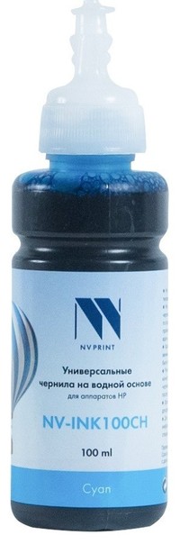 Чернила NV-Print, 100 мл, голубой, со...