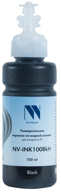 Чернила NV-Print, 100 мл, черный, сов...