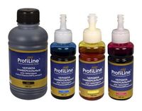 Чернила ProfiLine, 4 x 100 мл, голубо...