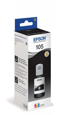 Чернила Epson 105, 140 мл, черный, ор...
