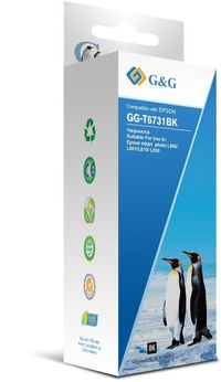 Чернила G&amp;G GG-T6731BK, 100 мл, ч...