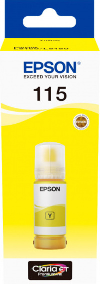 Чернила Epson 115, 70 мл, желтый, ори...