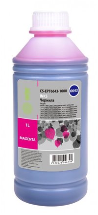 Чернила Cactus CS-EPT6643-1000, 1 л, ...