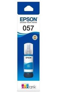 Чернила Epson 057, 70 мл, голубой, ор...