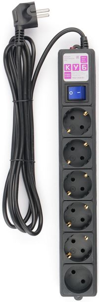 Сетевой фильтр PowerCube SPG6-B-3M, 6...