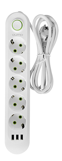 Сетевой фильтр Qumo Power Bar Light S...