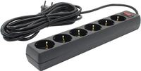 Сетевой фильтр ExeGate SP-6-5B, 6-роз...