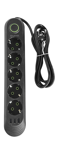 Сетевой фильтр Qumo Power Bar Light S...