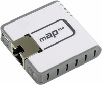 Точка доступа MikroTik mAP lite, LAN:...
