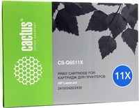 Картридж лазерный Cactus CS-Q6511X (Q...
