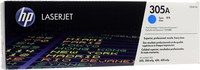 Картридж лазерный HP 305A/CE411A, гол...