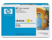 Картридж лазерный HP 642A/CB402A, жел...