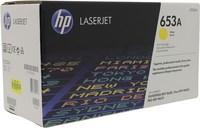 Картридж лазерный HP 653A/CF322A, жел...