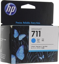 Комплект картриджей струйный HP 711 (...