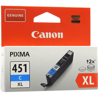 Картридж струйный Canon CLI-451C XL (...