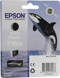 Картридж струйный Epson T7608 (C13T76...