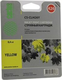 Картридж струйный Cactus CS-CLI426Y (...
