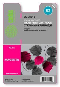 Картридж струйный Cactus CS-C4912 (82...