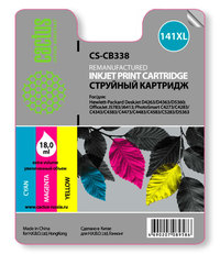 Картридж струйный Cactus CS-CB338 (14...