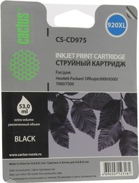 Картридж струйный Cactus CS-CD975 (92...