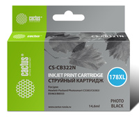Картридж струйный Cactus CS-CB322 (17...
