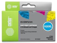 Комплект картриджей струйный Cactus C...