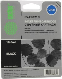 Картридж струйный Cactus CS-CB321N(CS...