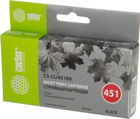Картридж струйный Cactus CS-CLI451BK ...